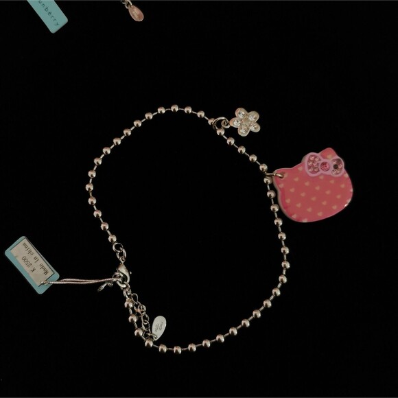 Hello Kitty Necklace Lot Jewelberry Japan Rare Sanrio Pendant Bracelet Jewelry - Picture 3 of 15